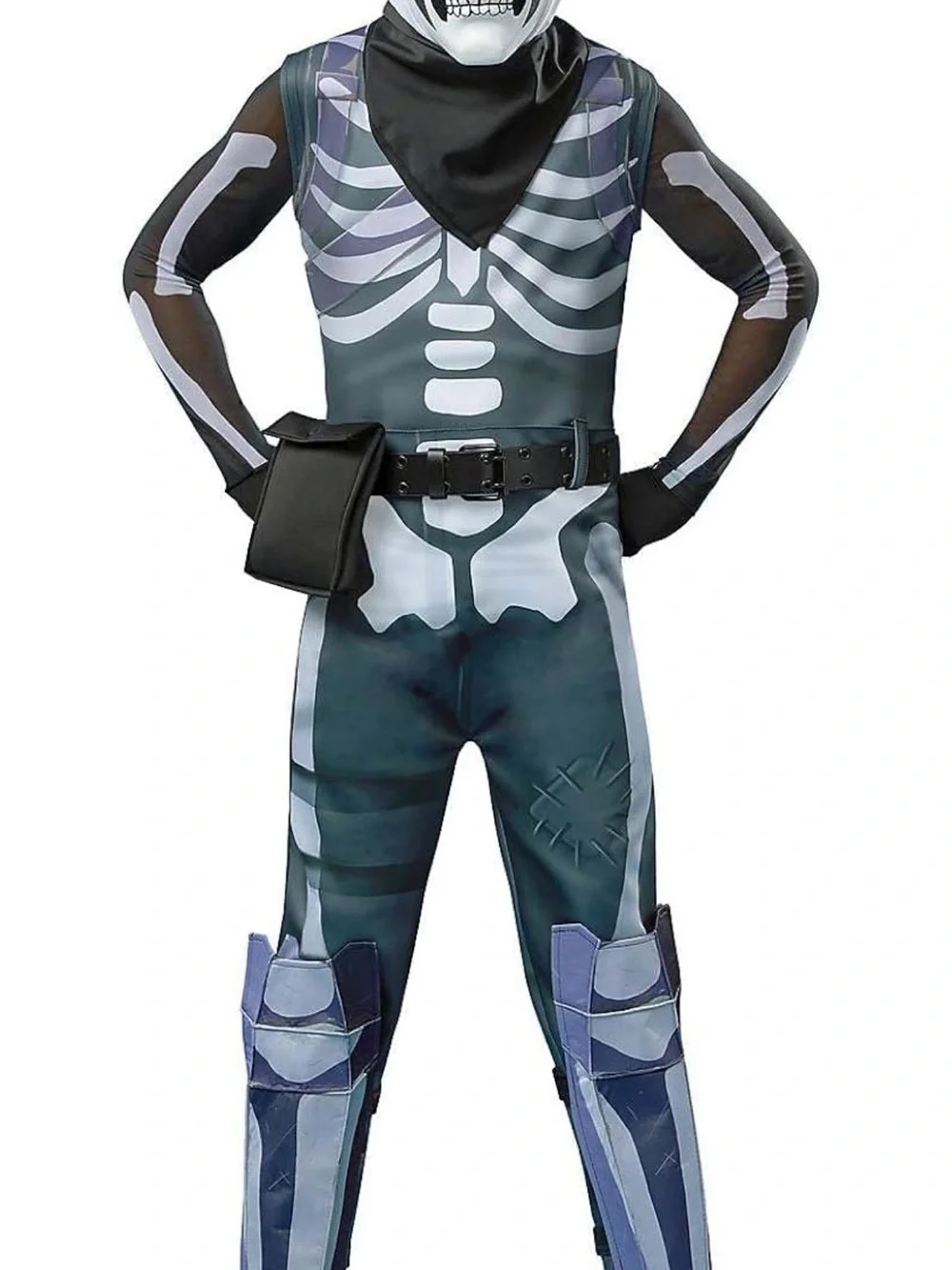 Fortnite skull Trooper costume youth Medium 8-10